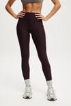Fleece Lined Outdoor Full Length Tight, ITALIAN PLUM - alternate image 2