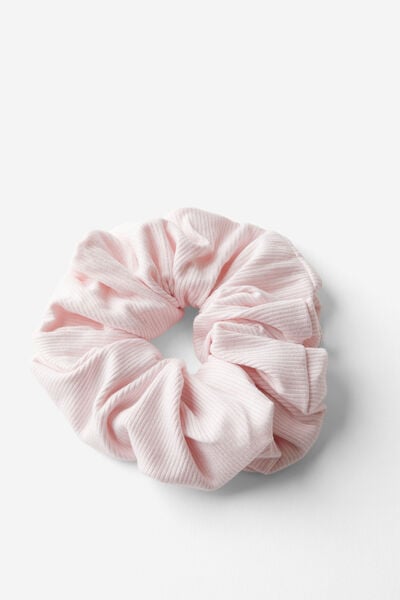 Body Volume Scrunchie, CHERRY DREAM STRIPE