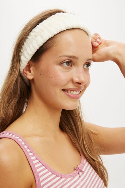 Get Ready Headband, LEMON ICING YELLOW