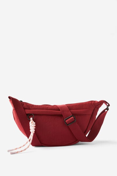 Hiking Sling Bag, DEEP RED