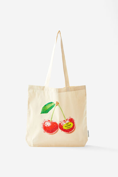 Foundation Adults Tote, CHERRIES