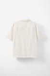 Cabana Short Sleeve Shirt, VANILLA/TEXTURE - alternate image 3