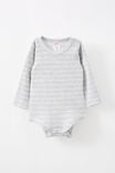 CLOUD MARLE/MILK STRIPE