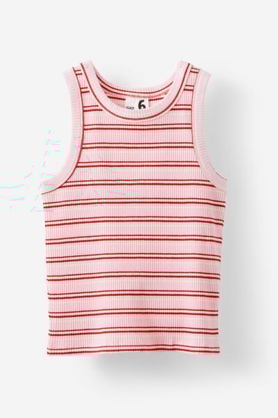 Eleanor Tank, FAIRY PINK/RAINBOW