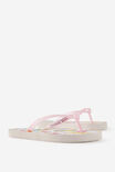 Printed Flip Flop, LEMONS AND BANANAS/FAIRY PINK - alternate image 4