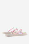 Printed Flip Flop, LEMONS AND BANANAS/FAIRY PINK - alternate image 3