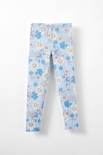 Calça - Huggie Tights, DAWN BLUE/ROSEMARY FLORAL