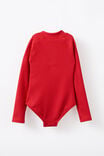 Lydia One Piece, VARSITY RED/CRINKLE - alternate image 3