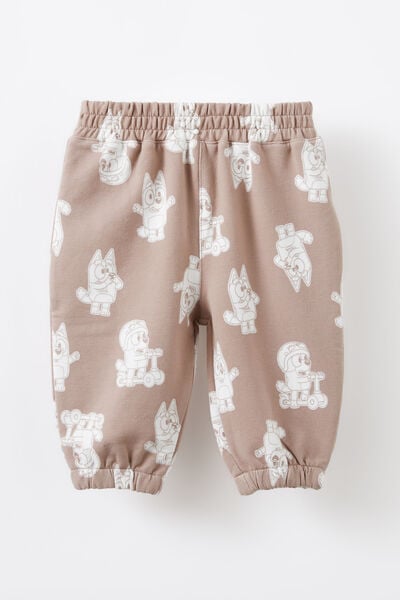 Riley Trackpant Lcn, LCN BLU OATMILK/BINGO