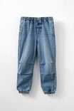 Relaxed Jogger Jean, BLUE HAVEN MID BLUE - alternate image 1