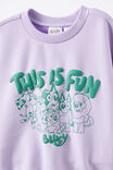Bluey Sweater, LCN BLU VINTAGE LILAC/BLUEY - alternate image 2