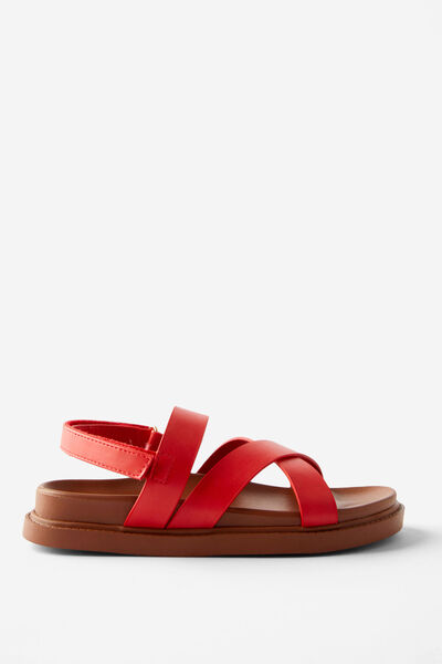 Blair Multi Strap Sandal, VARSITY RED