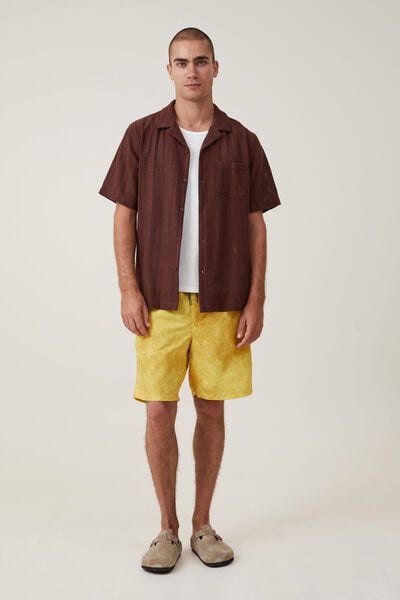 Kahuna Short, LEMON SPACE DYE