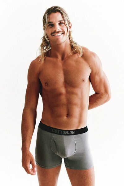Cuecas - Mens Hyperweave Trunk, GREY