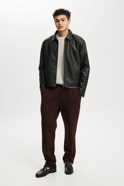 Relaxed Track Pant, DARK OAK