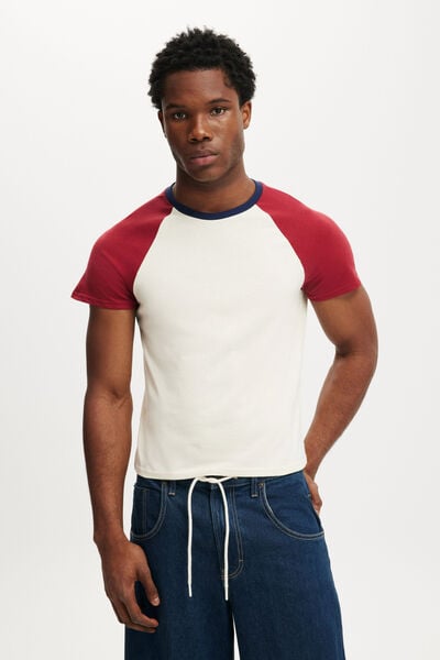 Baby T-Shirt, CREAMPUFF/ CHILLI PEPPER