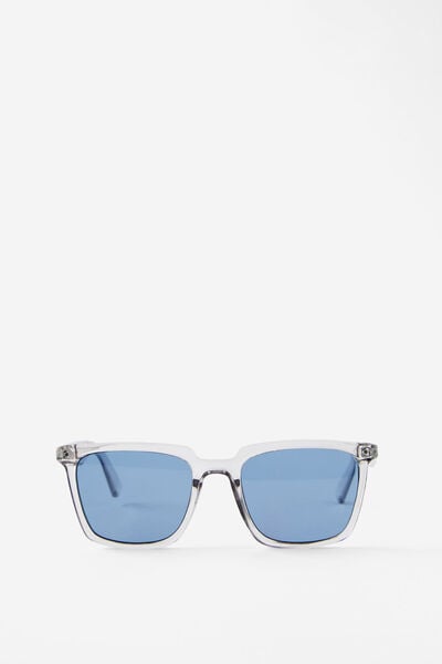 Newtown Sunglasses, GREY CRYSTAL/BLUE