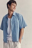Ventura Short Sleeve Shirt, BLUE STRIPE - alternate image 2