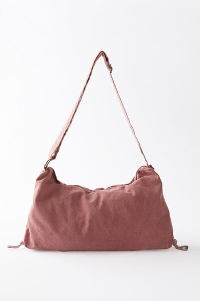 Maddie Crossbody Bag, PINK DENIM