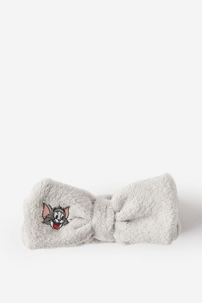 Bow Beauty Headband, LCN WB TOM AND JERRY/GREY