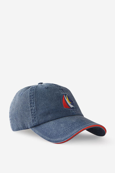 Classic Dad Cap, SAIL BOAT/NAVY