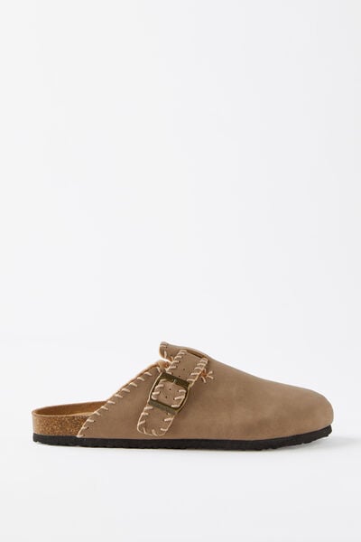 Rex Buckle Mule, ROEBUCK WHIPSTITCH