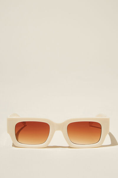Óculos de Sol - Blaire Wayfarer Sunglasses, IVORY