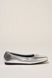 Ziggy Ballet, SILVER TEXTURED - alternate image 1