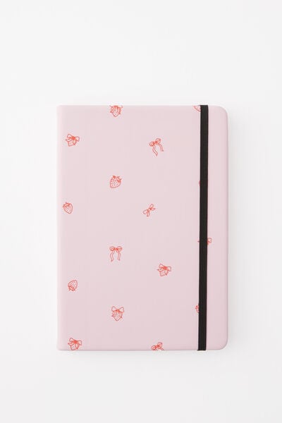 A5 Premium Buffalo Journal, PINK STRAWBERRY