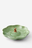 Little World Platter, HIGHLAND COW/GREEN - alternate image 1