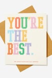 YOU RE THE BEST WE ASKED EVERYONE