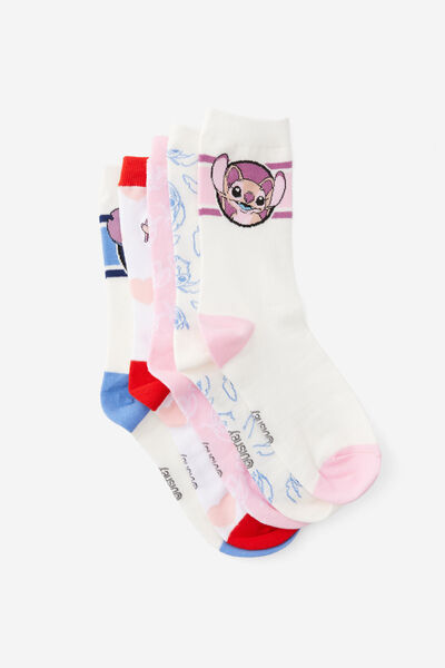 Box Of Socks, LCN DIS LILO AND STITCH (S/M)