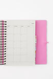 2025 26 Stay Focused Daily Planner, AMELIA FLORAL PASTEL LAVENDER - alternate image 2