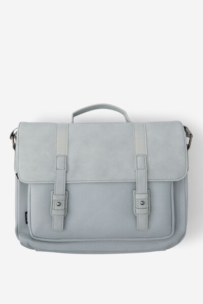 Arthur Satchel Crossbody Bag, CONCRETE