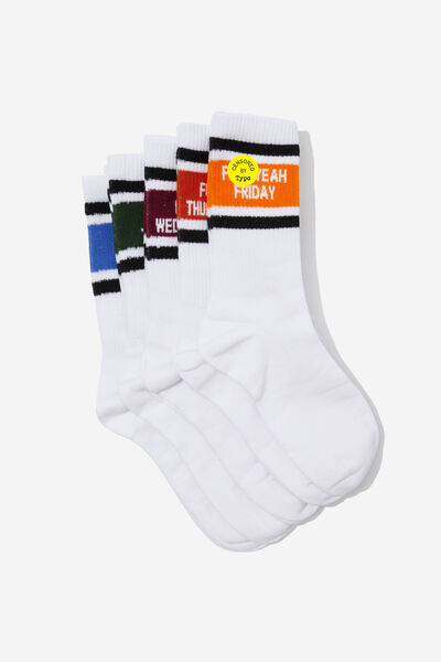 Box Of Socks, DAYS OF THE WEEK (M/L)!!