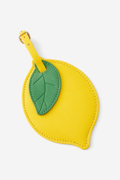 Core Luggage Tag, LEMON