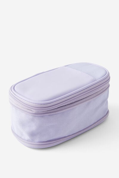 Expandable Arlow Pencil Case, LAVENDER