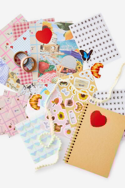 Junk Journalling Kit, FLORAL