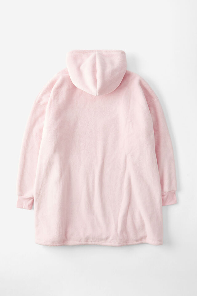 Personalised Collab Oversized Hoodie Adult, LCN MAT POLLY POCKET HOMEBODY