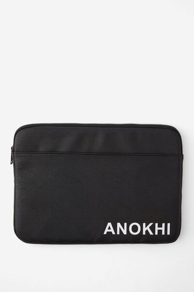 Personalised Core Laptop Cover 13 Inch, BLACK