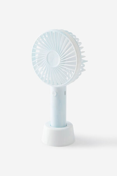 Desktop Fan, BLUE SWIRL