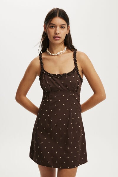 Emily Ruffle Mini Dress, KYLIE FLOWER