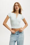 Christy Henley Tee, POWDER GREEN - alternate image 1