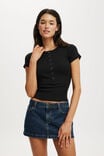 Christy Henley Tee, BLACK - alternate image 1