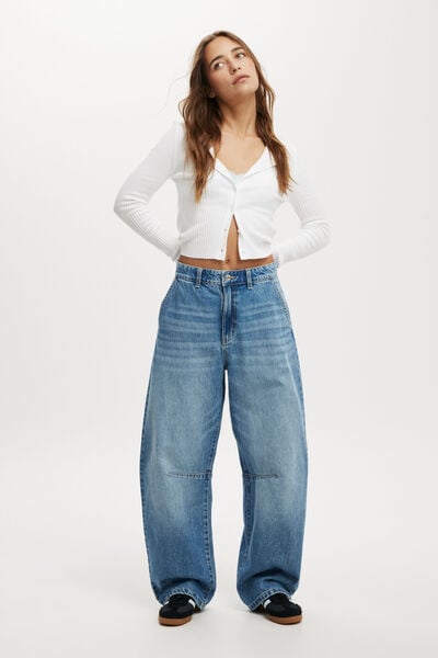Barrel Jean, SALTWATER BLUE