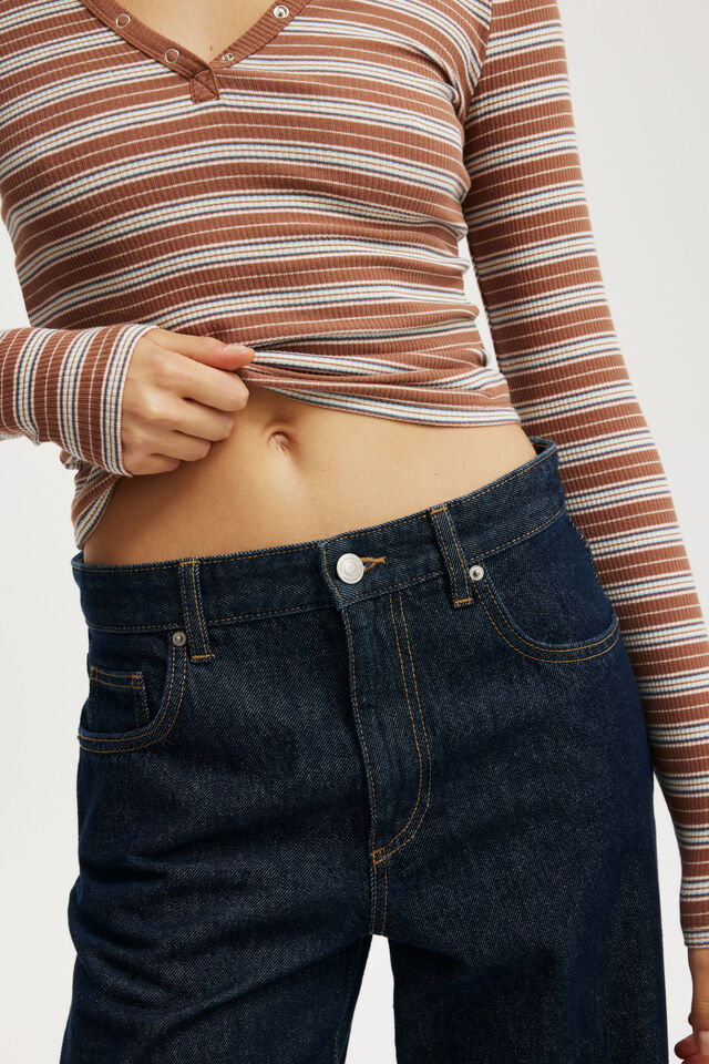 Relaxed Wide Jean, SHUTTER BLUE
