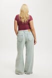 Relaxed Wide Jean, SUNDUNE BLUE - alternate image 2